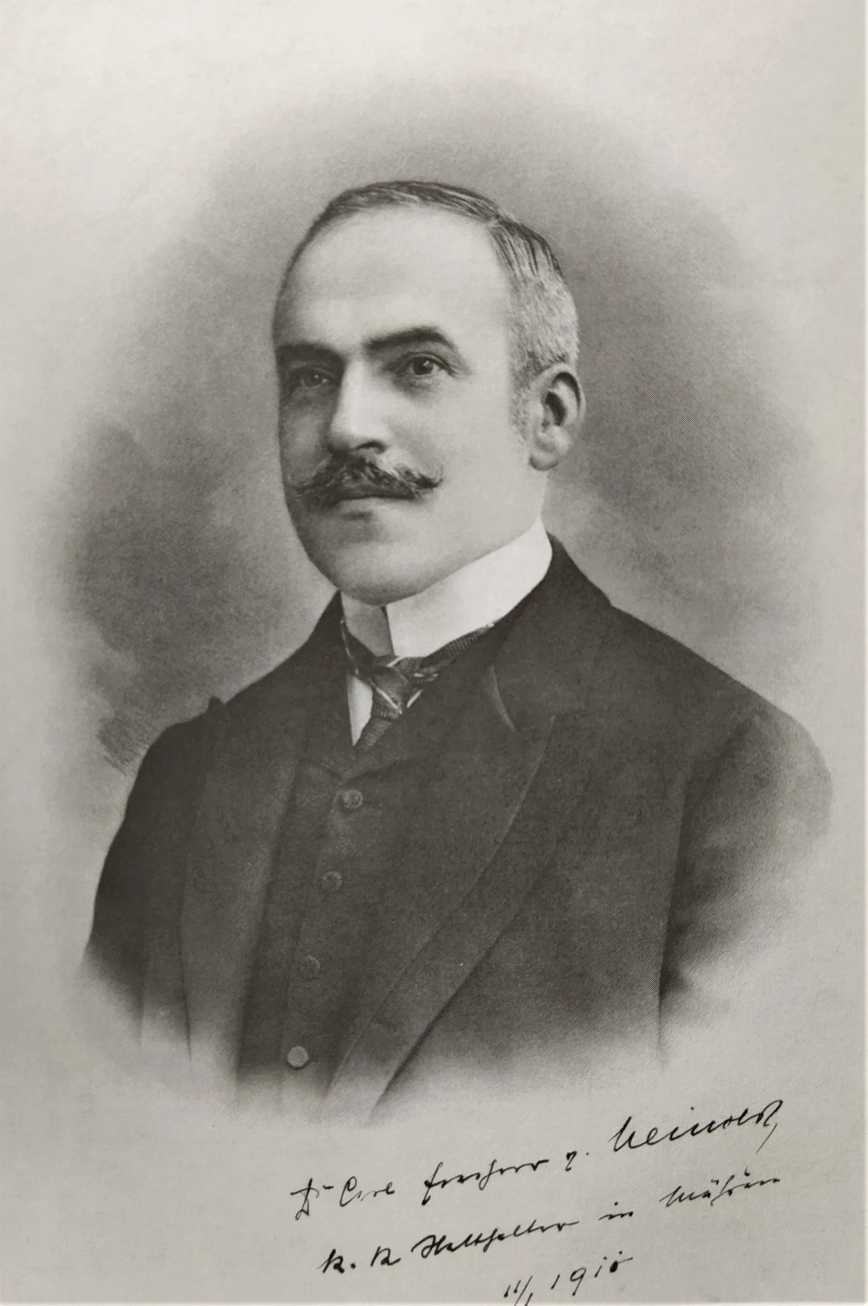 Portrait of Karl Heinold (1862–1943) – memorial page