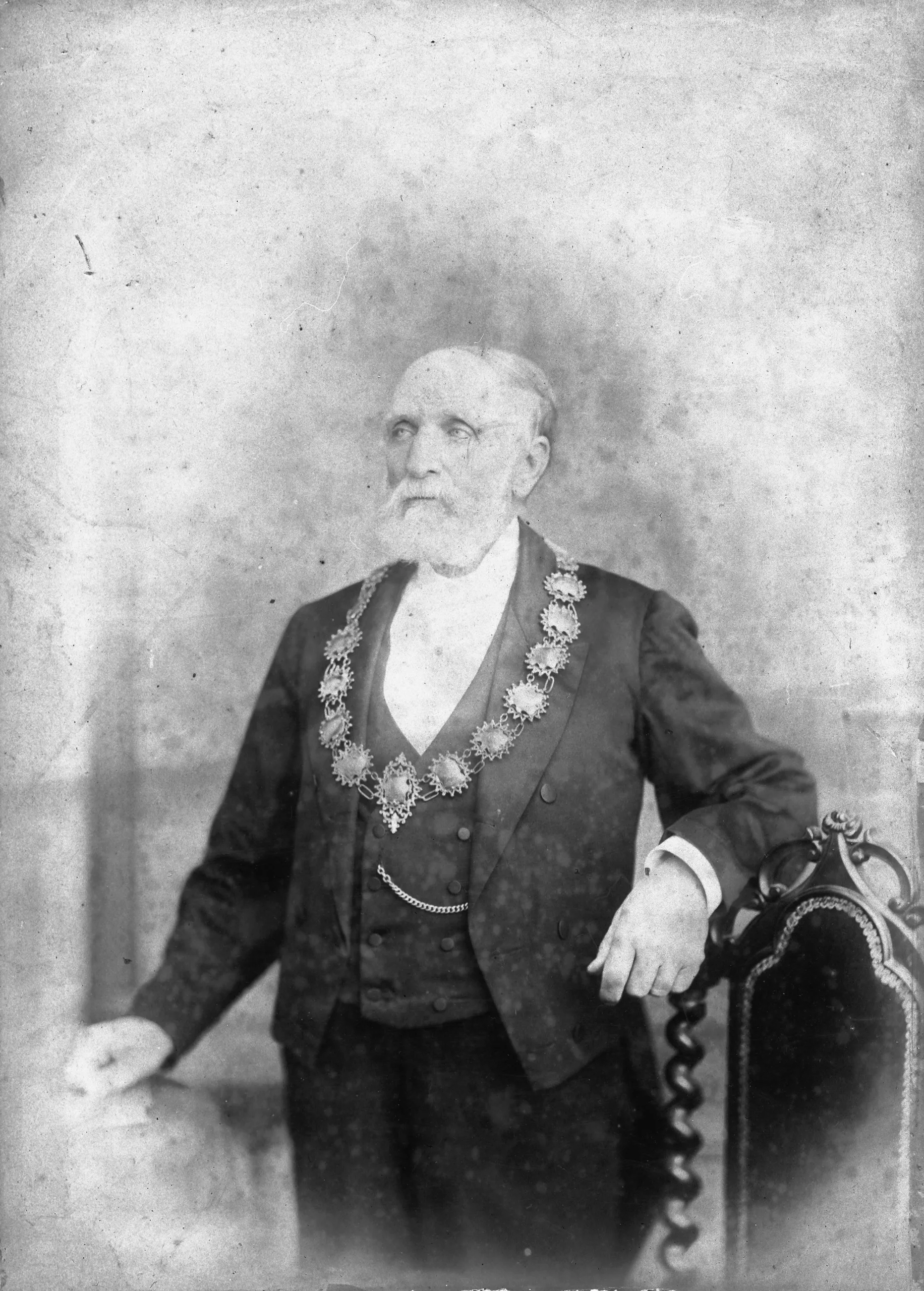 Porträt von James Gapes (1822–1899) – Gedenkseite