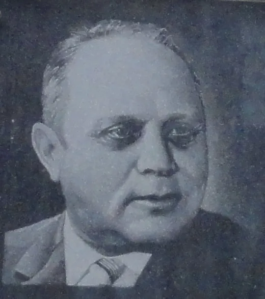 Porträt von Serhij Bibikow (1908–1988) – Gedenkseite