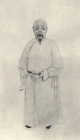 Porträt von Gao Qizhuo (1676–1738) – Gedenkseite