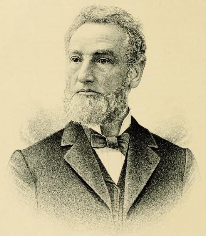Porträt von Lewis Slusser (1820–1892) – Gedenkseite
