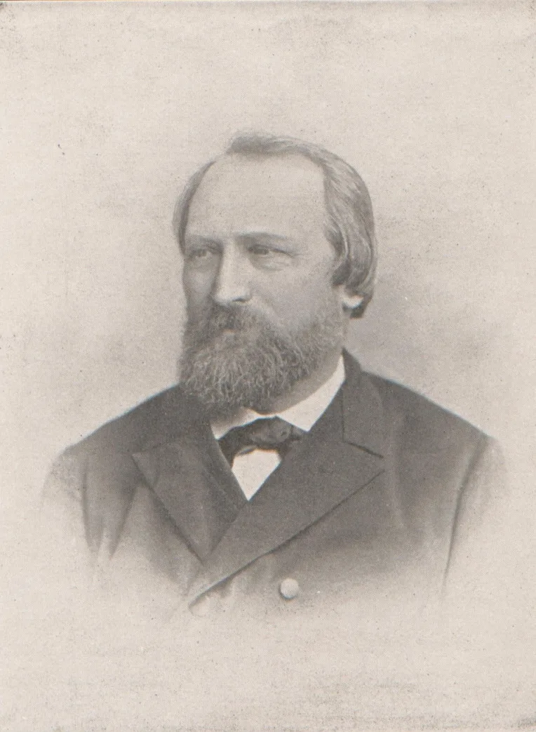 Portrait of August Rossbach (1823–1898) – memorial page