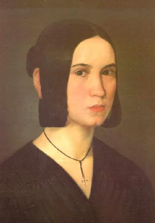 Porträt von Mina Karadžić (1828–1894) – Gedenkseite