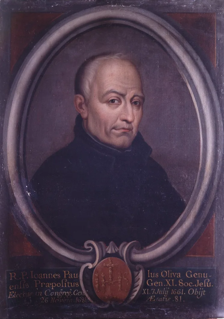 Portrait of Giovanni Paolo Oliva (1600–1681) – memorial page