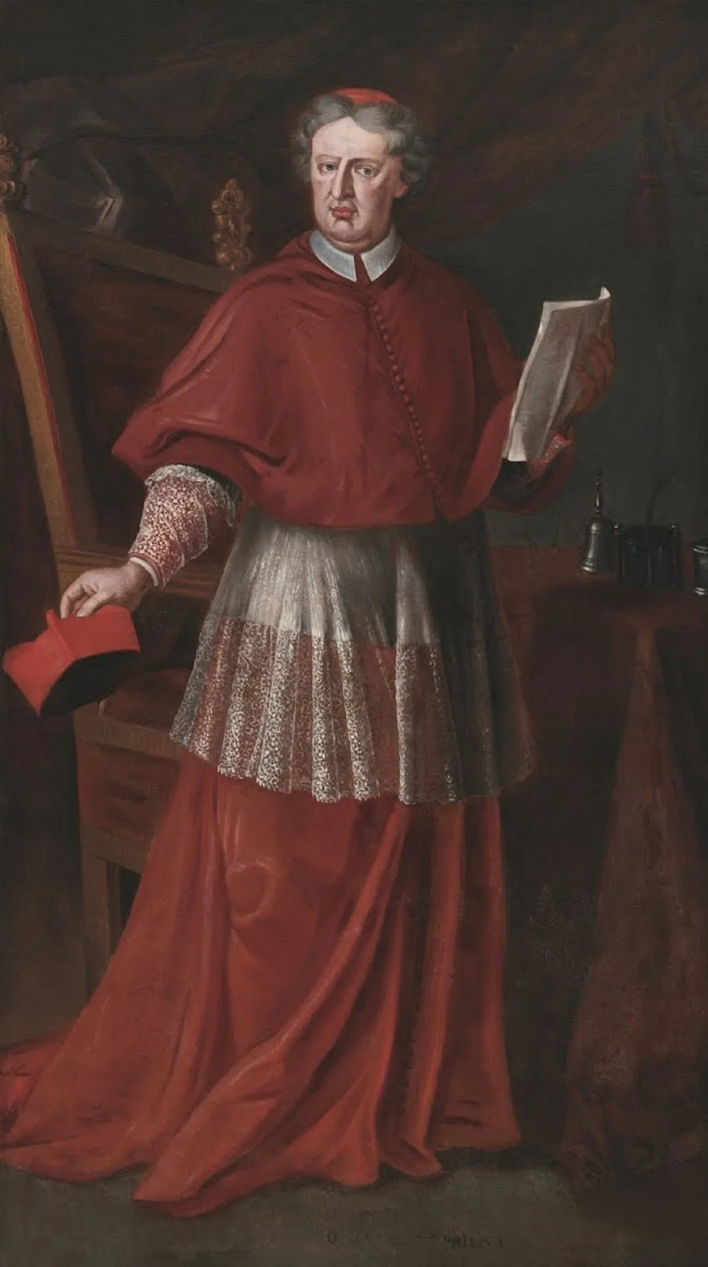 Porträt von Giuseppe Archinto (1651–1712) – Gedenkseite