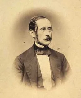 Porträt von C.G.W. Johannsen (1813–1888) – Gedenkseite