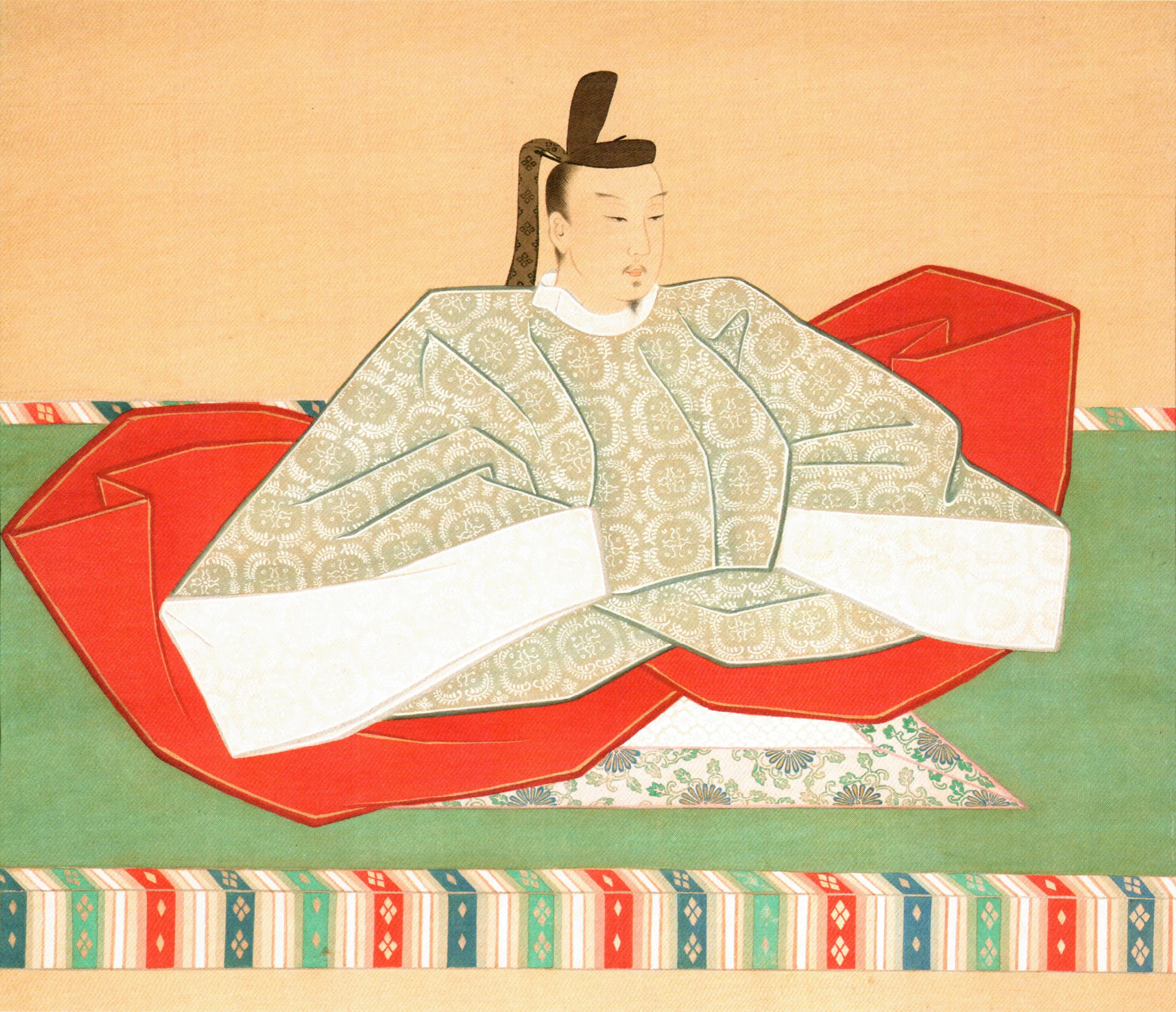 Porträt von Go-Komatsu (1377–1433) – Gedenkseite
