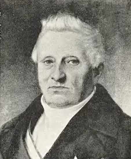 Porträt von Christian Cornelius Lerche (1770–1852) – Gedenkseite