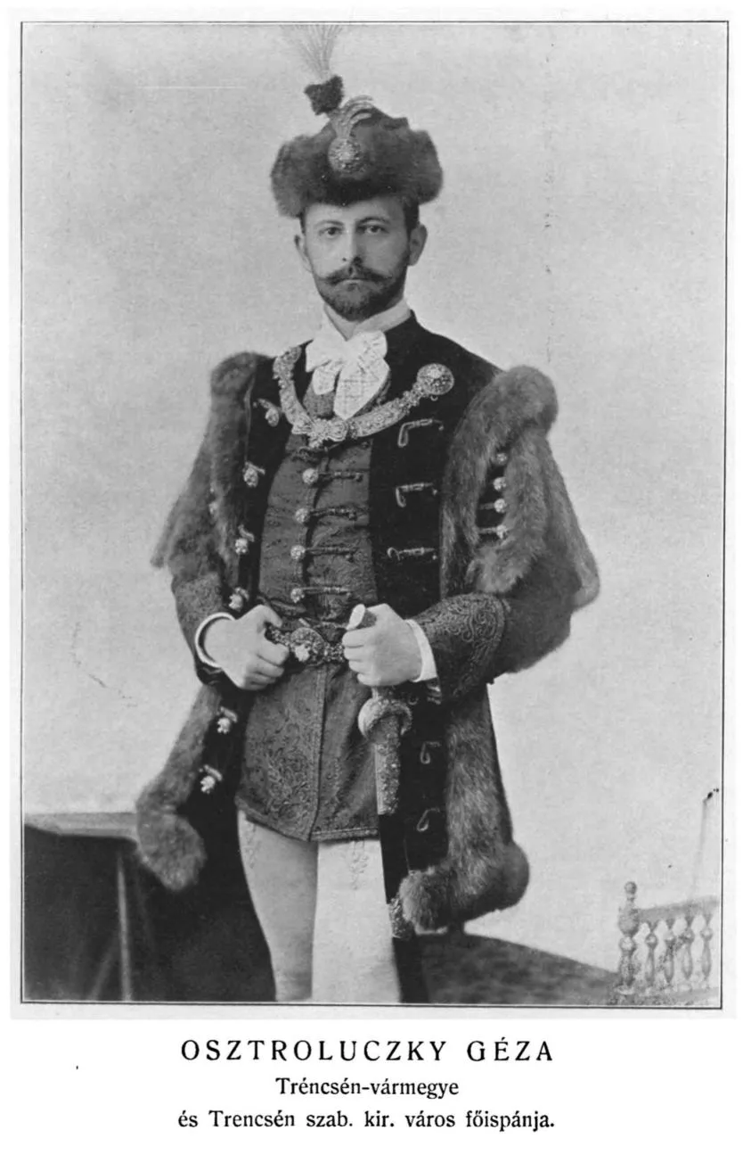 Portrait of Géza Osztroluczky (1869–1952) – memorial page