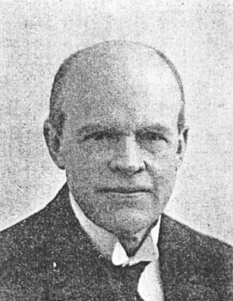 Portrait of Holger Forchhammer (1866–1946) – memorial page