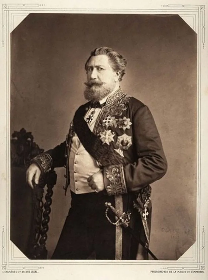 Porträt von Alfred Émilien de Nieuwerkerke (1811–1892) – Gedenkseite