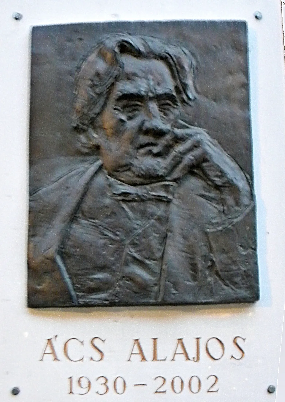 Portrait of Ács Alajos (1930–2002) – memorial page