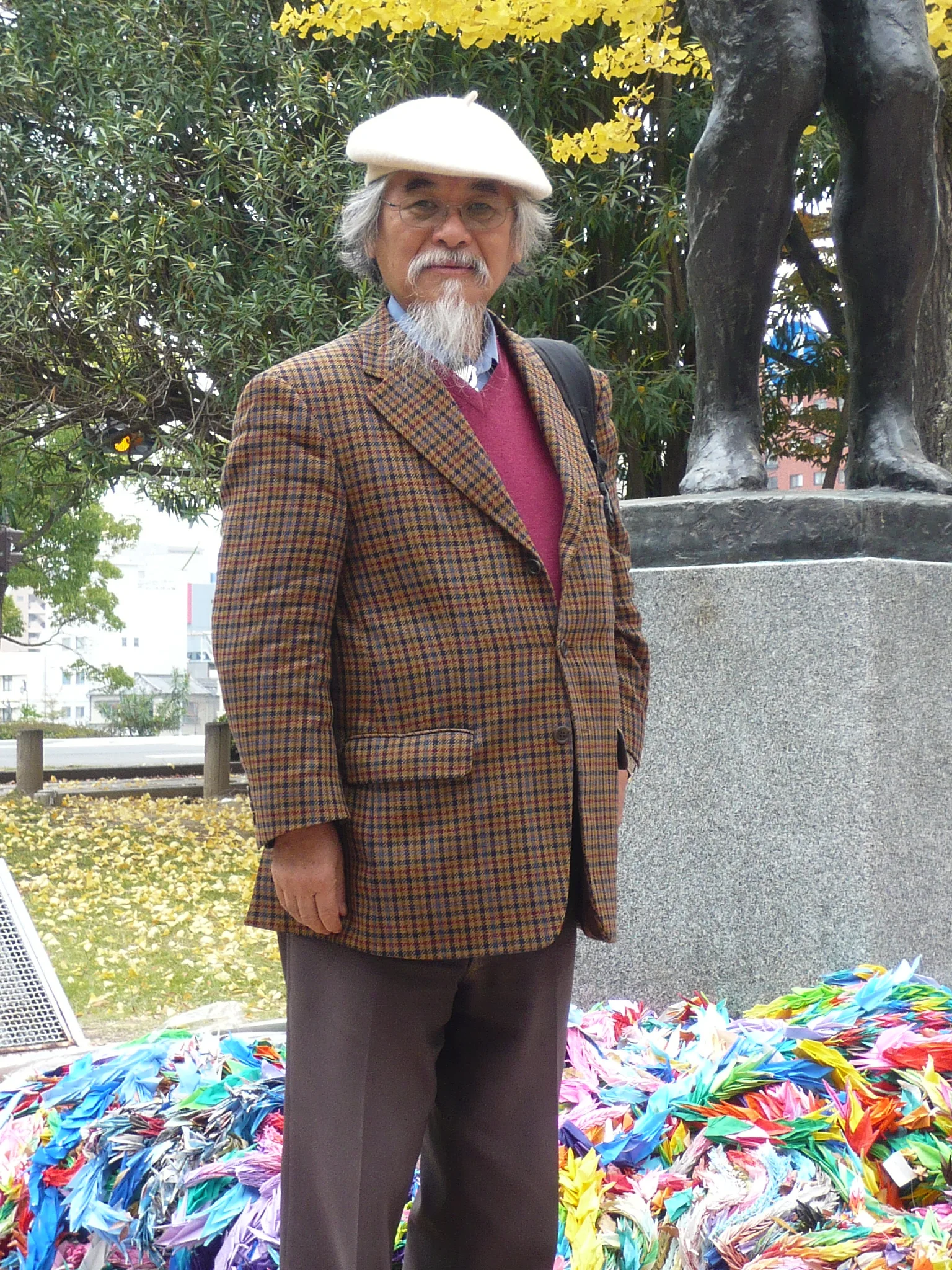 Porträt von Mitsuo Okamoto (1933–2019) – Gedenkseite