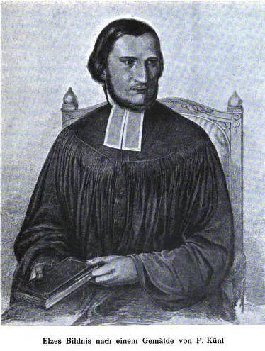 Porträt von Theodor Elze (1823–1900) – Gedenkseite