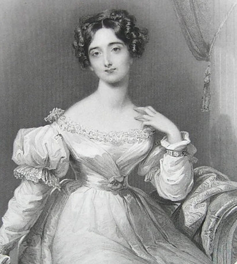 Porträt von Sarah, Countess of Ripon (1793–1867) – Gedenkseite