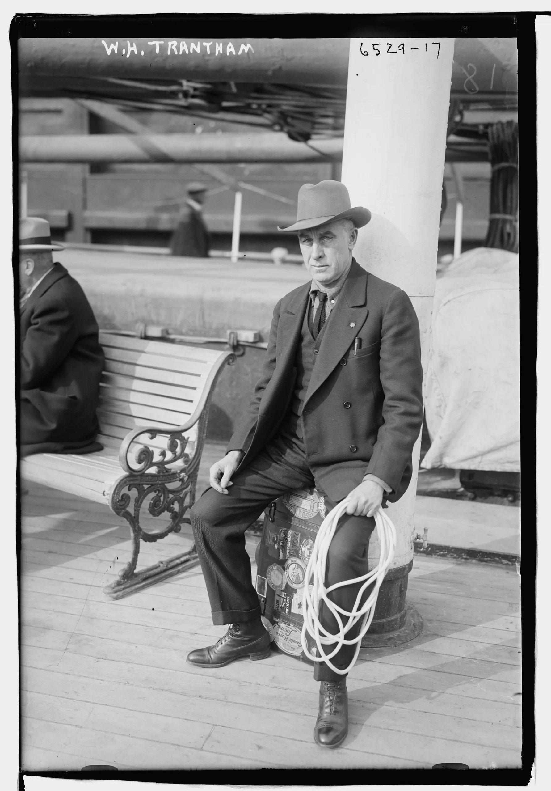 Porträt von William Harrison Trantham (1875–1945) – Gedenkseite