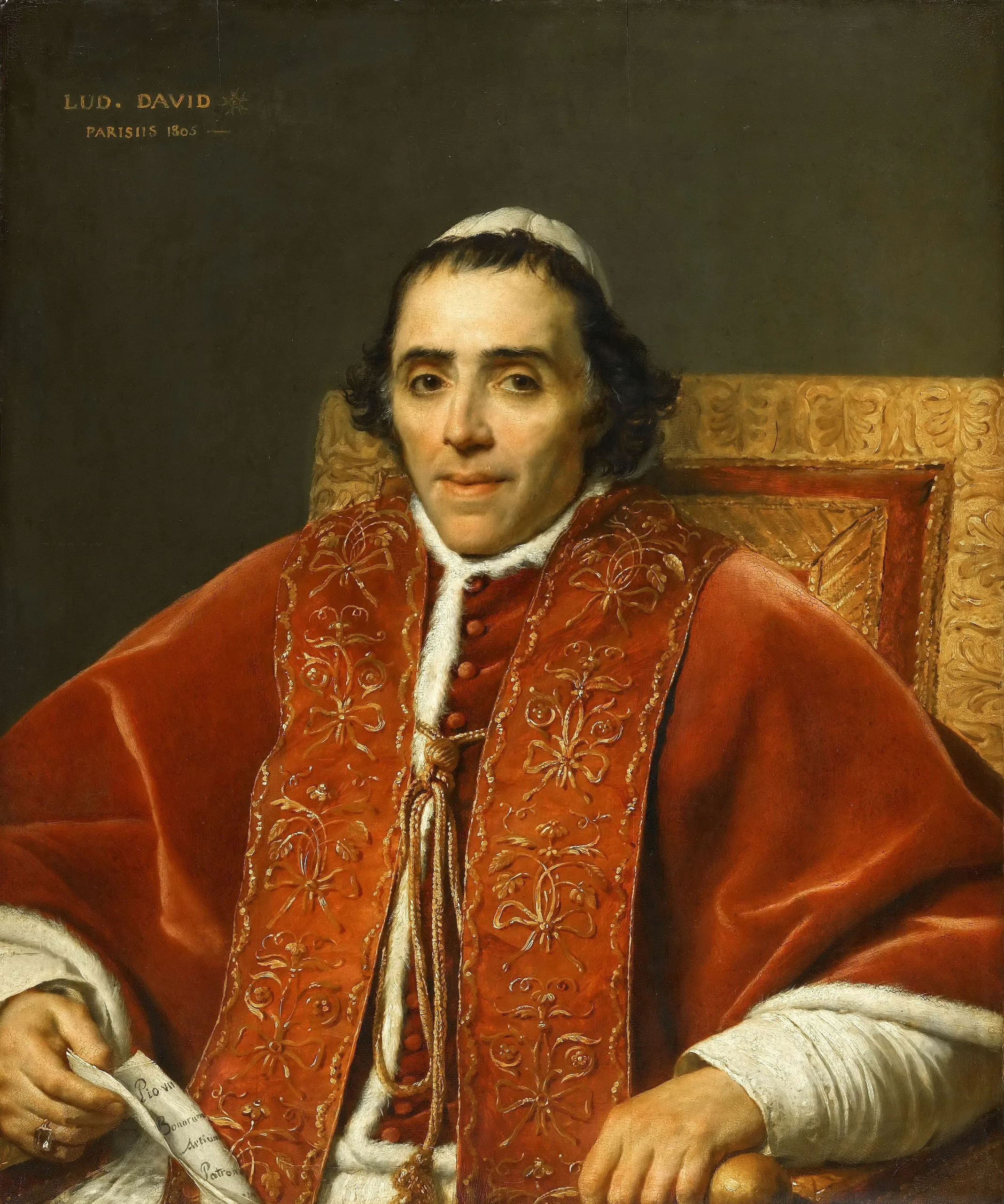 Porträt von Pius VII. (1742–1823) – Gedenkseite