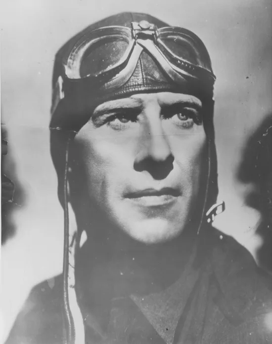 Porträt von Frank Hawks (1897–1938) – Gedenkseite