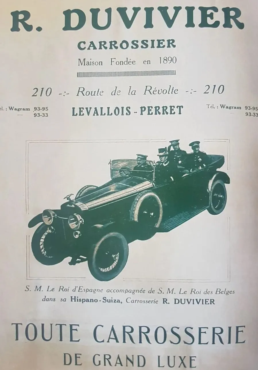 Porträt von René Duvivier (1890–1967) – Gedenkseite