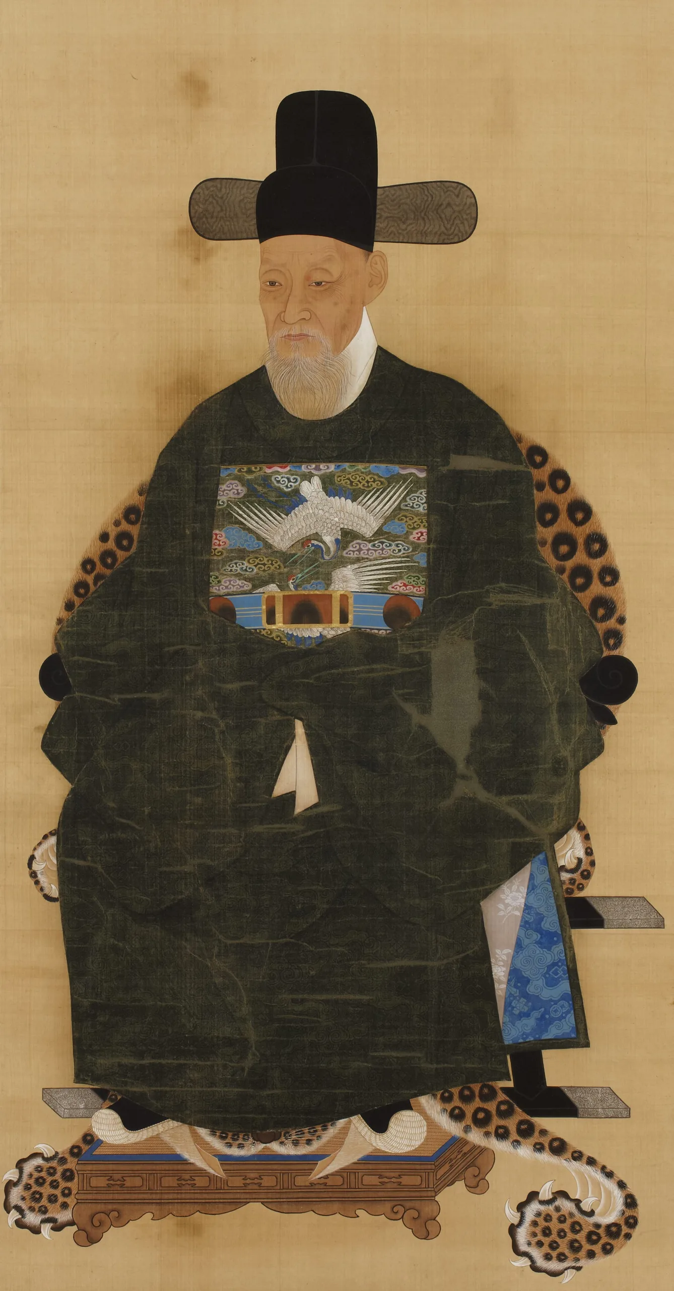 Porträt von Choi Seok-jeong (1646–1715) – Gedenkseite