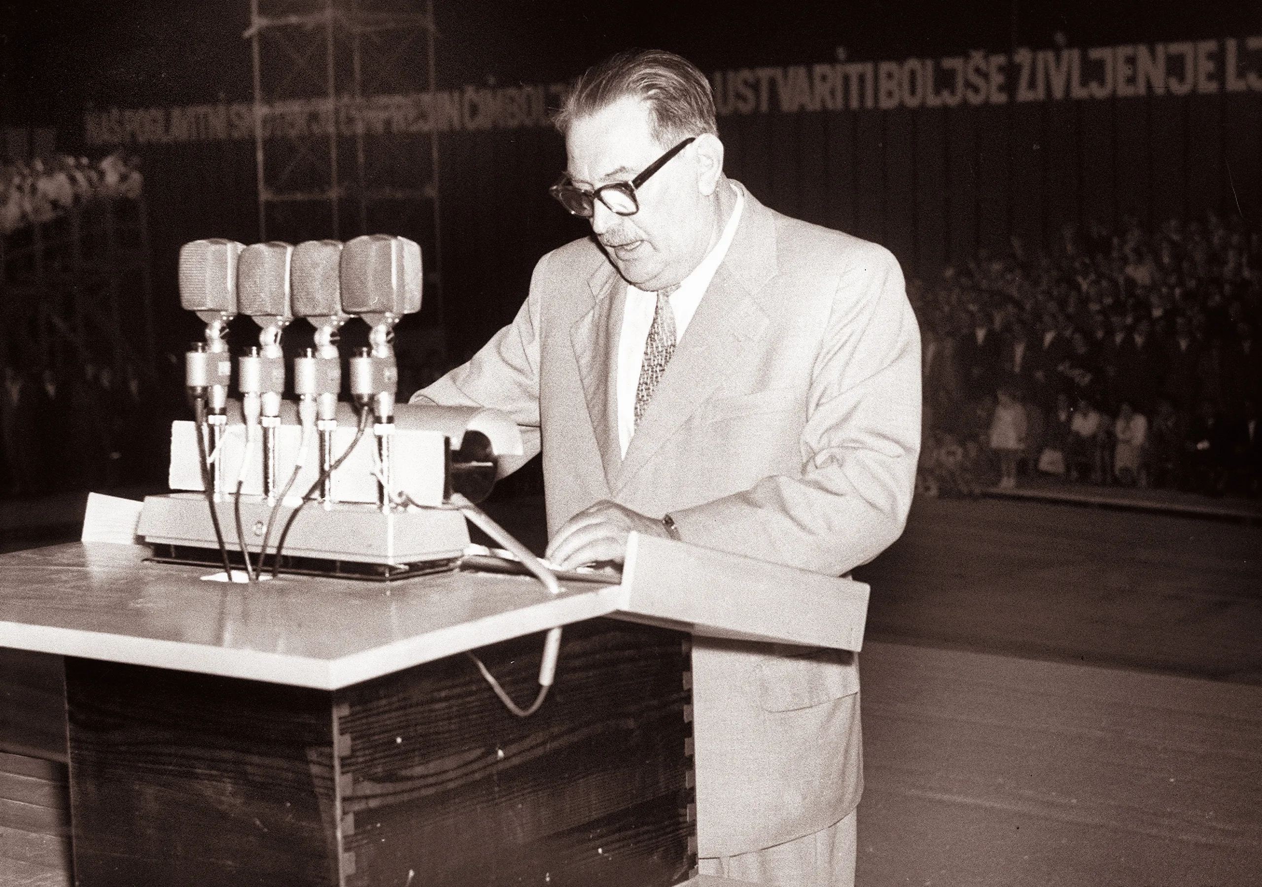 Porträt von Franc Leskošek (1897–1983) – Gedenkseite