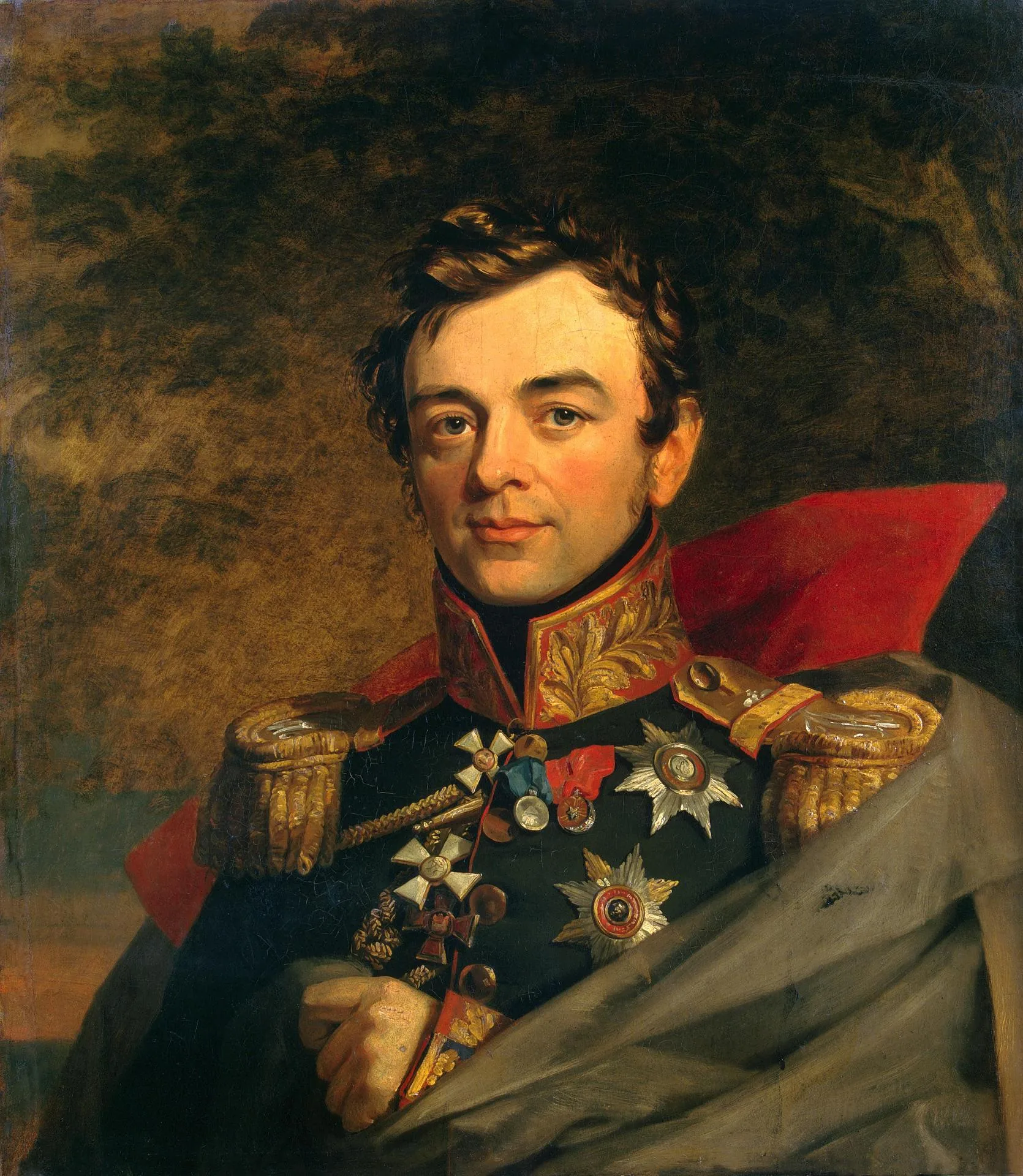 Porträt von Iwan Fjodorowitsch Paskewitsch (1782–1856) – Gedenkseite