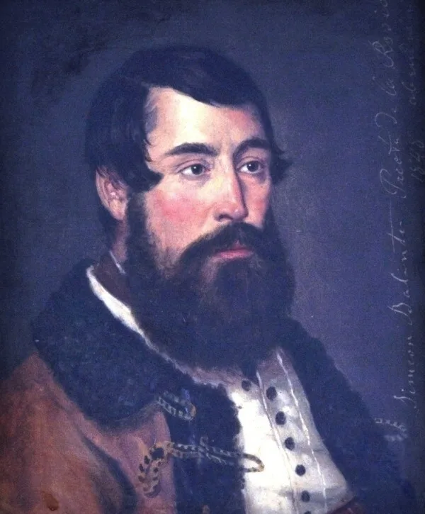 Porträt von Simion Balint (1810–1880) – Gedenkseite
