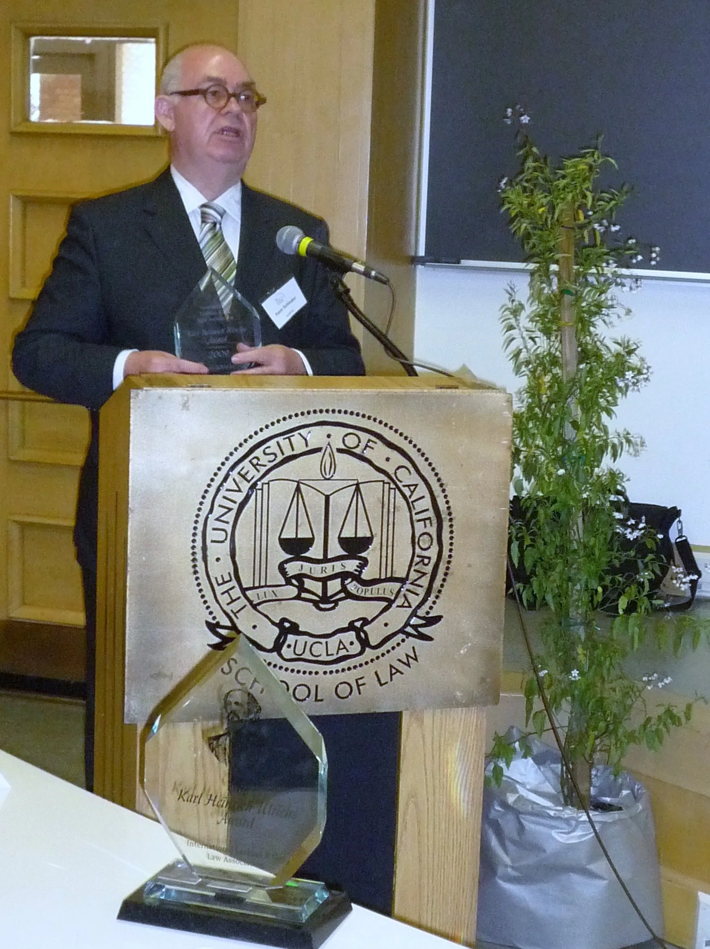 Portrait of Peter Schieder (1941–2013) – memorial page