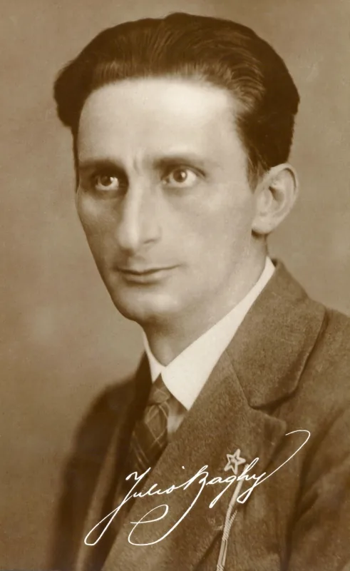Portrait of Julio Baghy (1891–1967) – memorial page