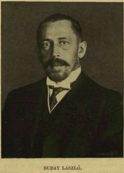 Porträt von László Buday (1873–1925) – Gedenkseite