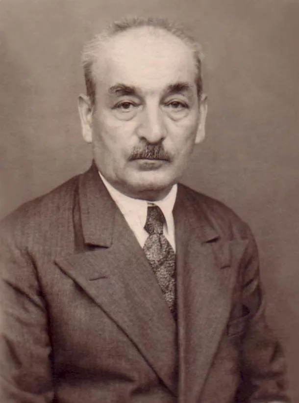 Porträt von Mammad bey Aliyev (1882–1967) – Gedenkseite