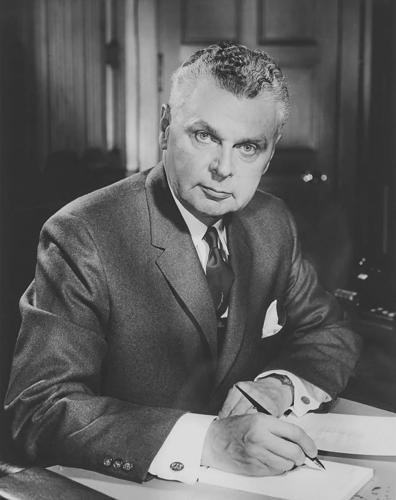 Porträt von John Diefenbaker (1895–1979) – Gedenkseite