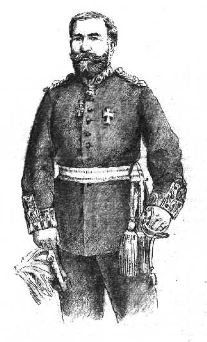 Portrait of Vasileos An. Petimezas (1811–1897) – memorial page