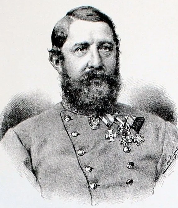 Porträt von Adolf von Catty (1823–1897) – Gedenkseite