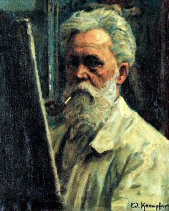 Porträt von Eduard Kaempffer (1859–1926) – Gedenkseite
