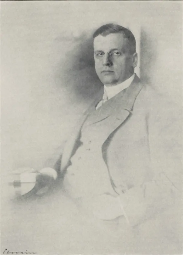 Porträt von Eduard Lyonel Wehner (1879–1952) – Gedenkseite
