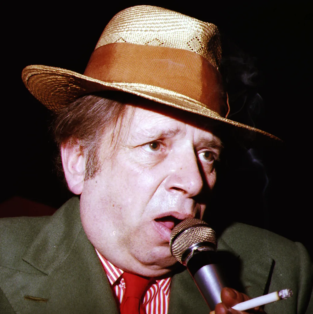 Porträt von George Melly (1926–2007) – Gedenkseite