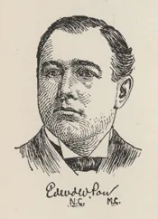 Porträt von Edward W. Pou (1863–1934) – Gedenkseite