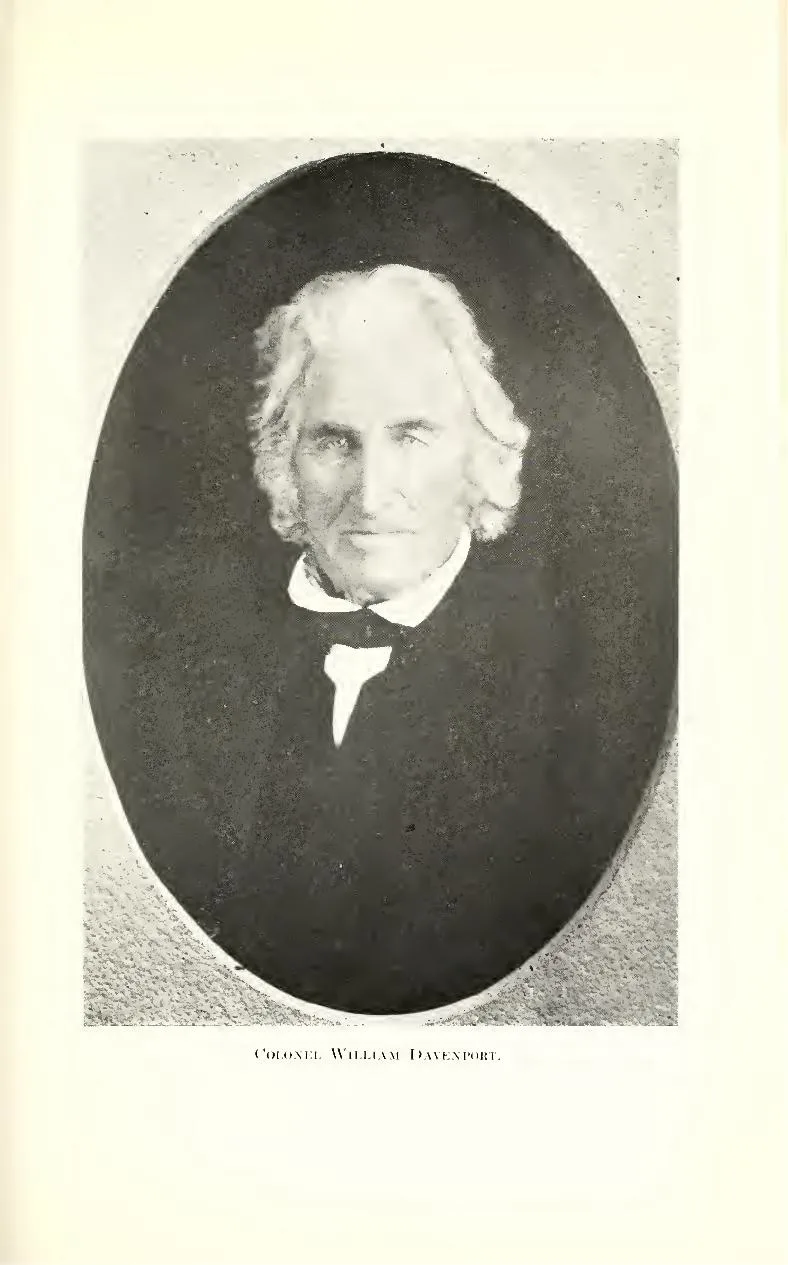 Porträt von William Davenport (1770–1859) – Gedenkseite