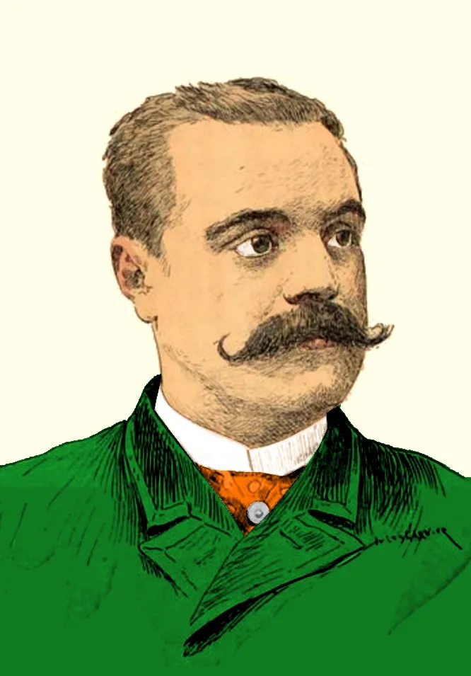 Portrait of Hippolyte Houcke (1852–1925) – memorial page