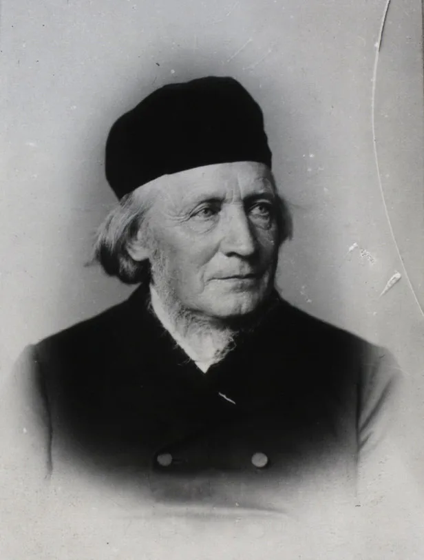 Porträt von N.J. Jensen (1821–1897) – Gedenkseite
