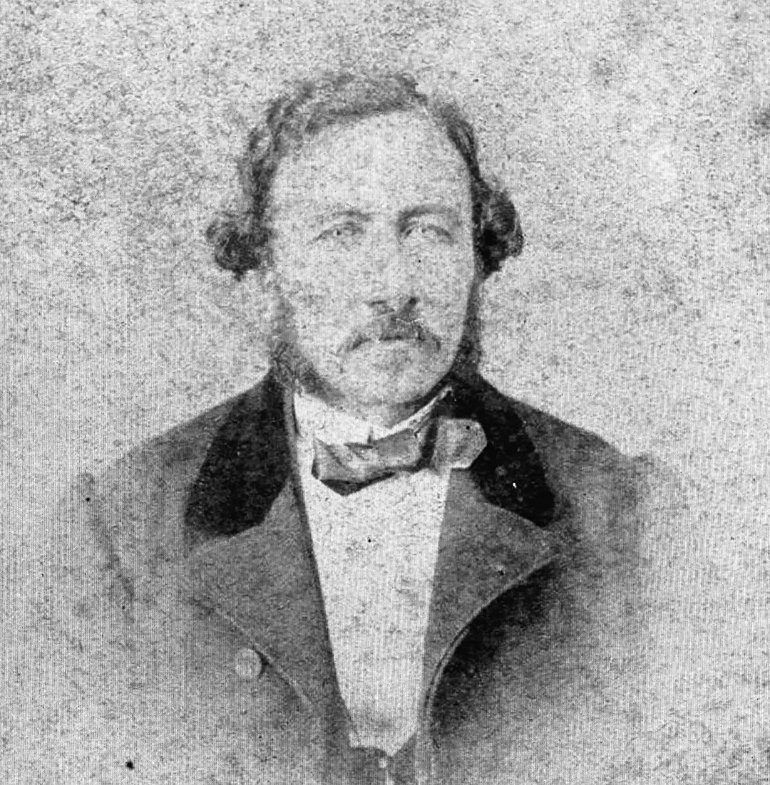 Porträt von Felipe Benicio Alfau (1818–1878) – Gedenkseite