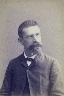 Porträt von Justus Zahn (1847–1918) – Gedenkseite