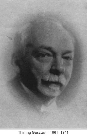 Portrait of Gusztáv Thirring (1861–1941) – memorial page