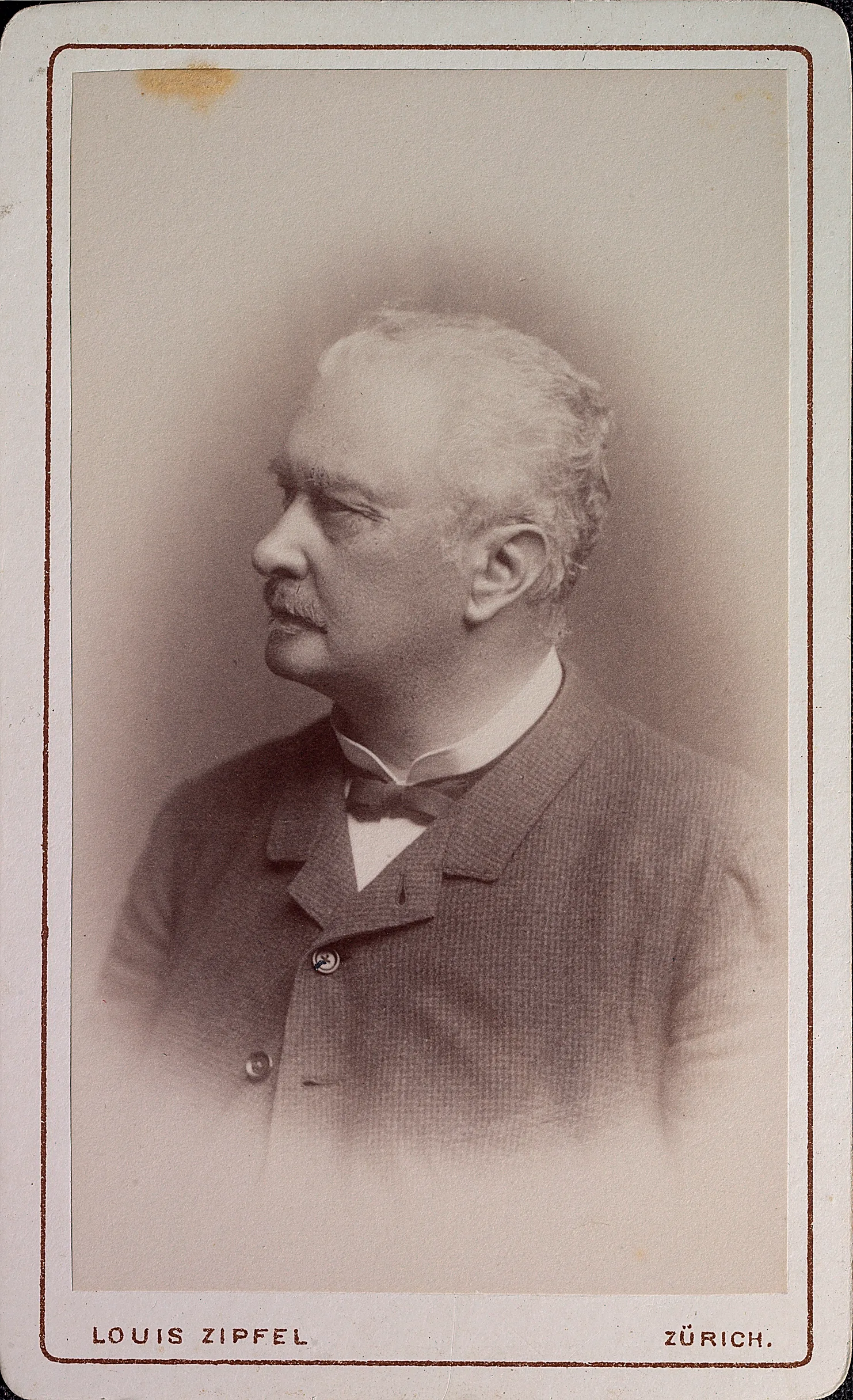 Portrait of Emil Rothpletz (1824–1897) – memorial page