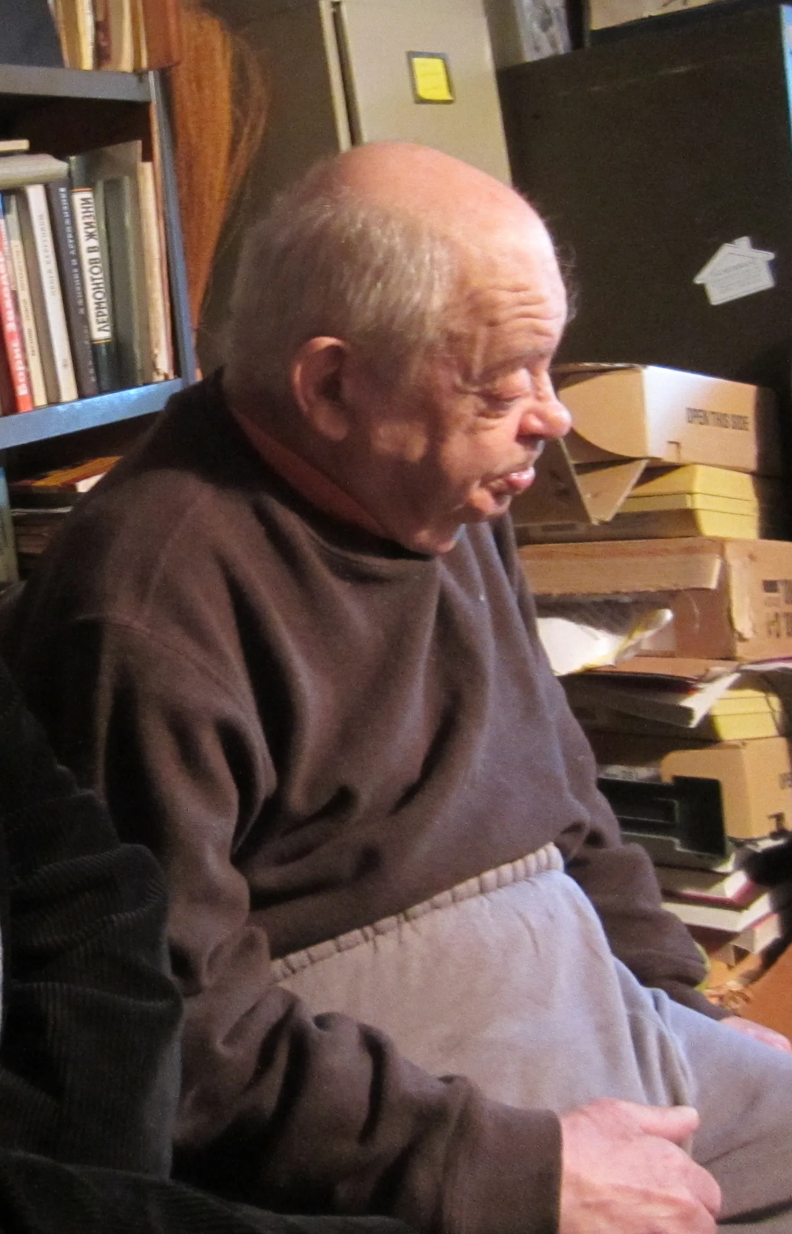 Porträt von Naum Korzhavin (1925–2018) – Gedenkseite