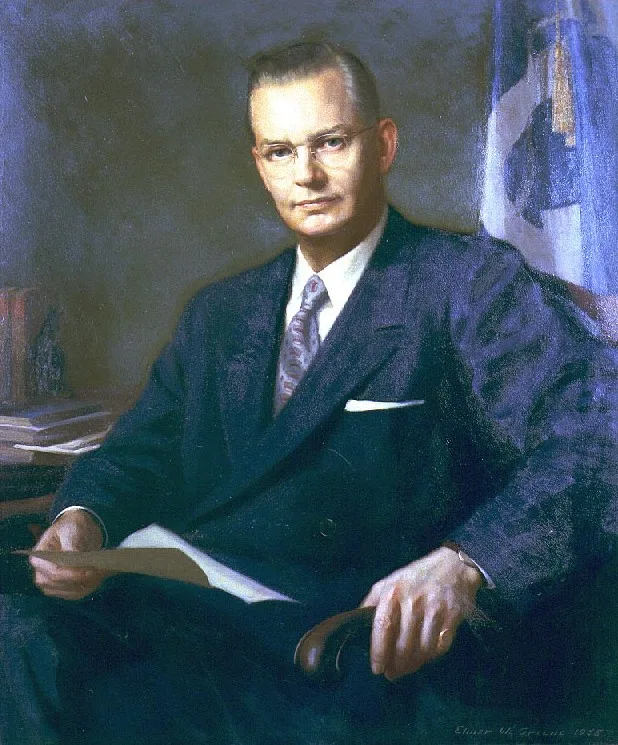 Portrait of Robert B. Anderson (1910–1989) – memorial page