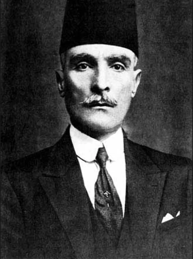 Portrait of Ibrahim Hananu (1869–1935) – memorial page