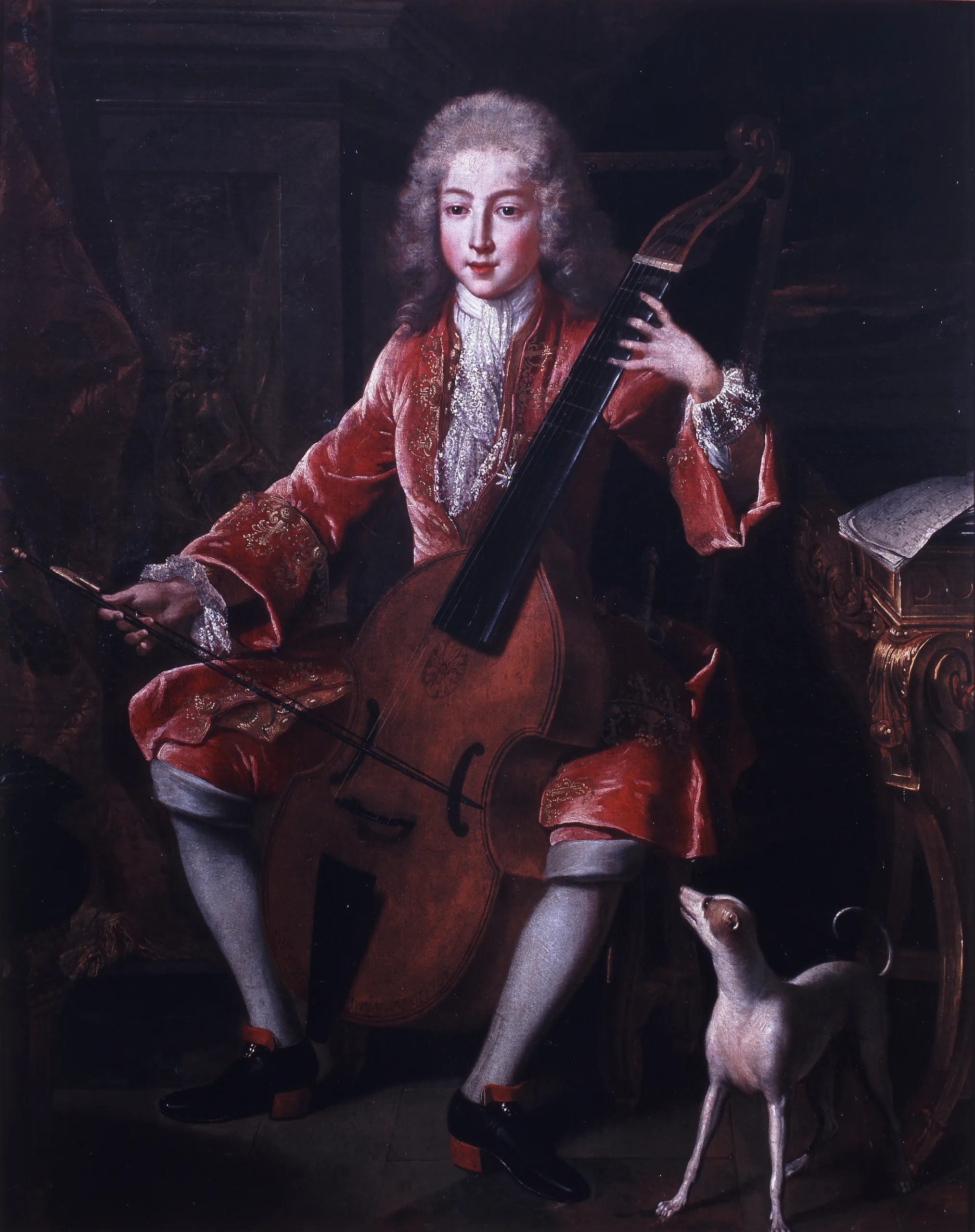 Porträt von Emmanuel-François-Joseph de Bavière (1695–1747) – Gedenkseite