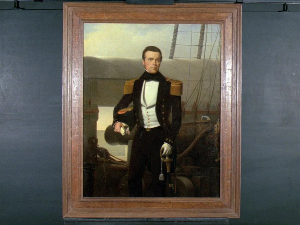 Porträt von Jan Vos (1817–1884) – Gedenkseite